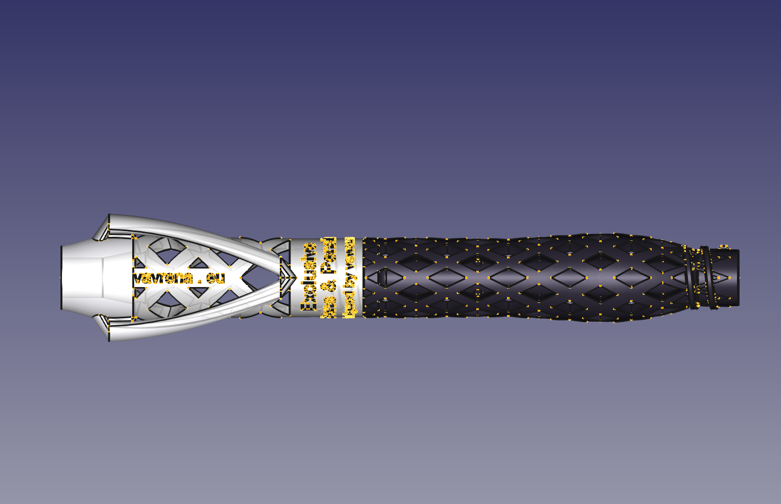 ROLLER PEN MESHED DESIGN