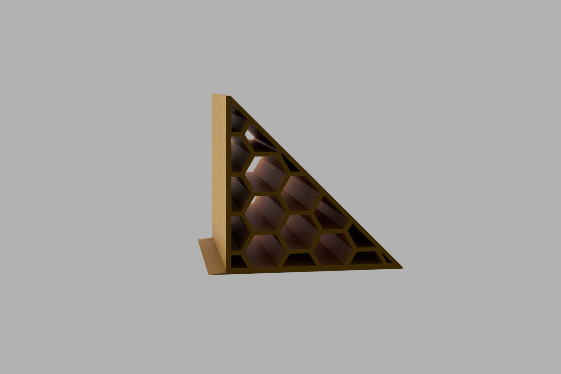 Hex Bookend