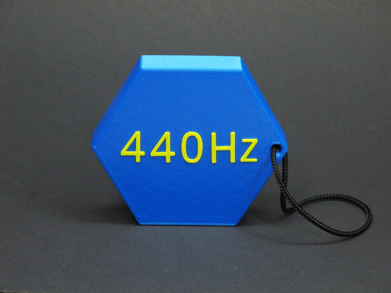Pitch pipe tuner 440Hz