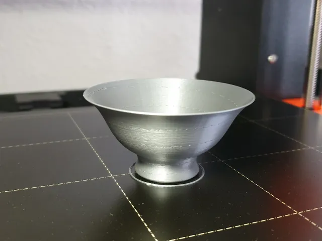 wide vase