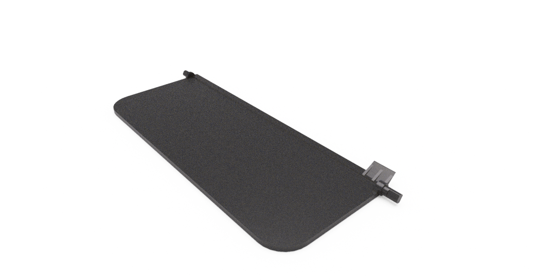 HP Office Jet 9020 Pro Paper Tray Lip by Midyew 59 | Download free STL