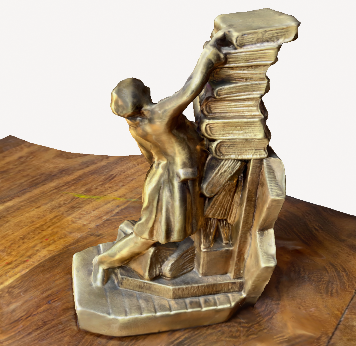 Guy with Books Bookend