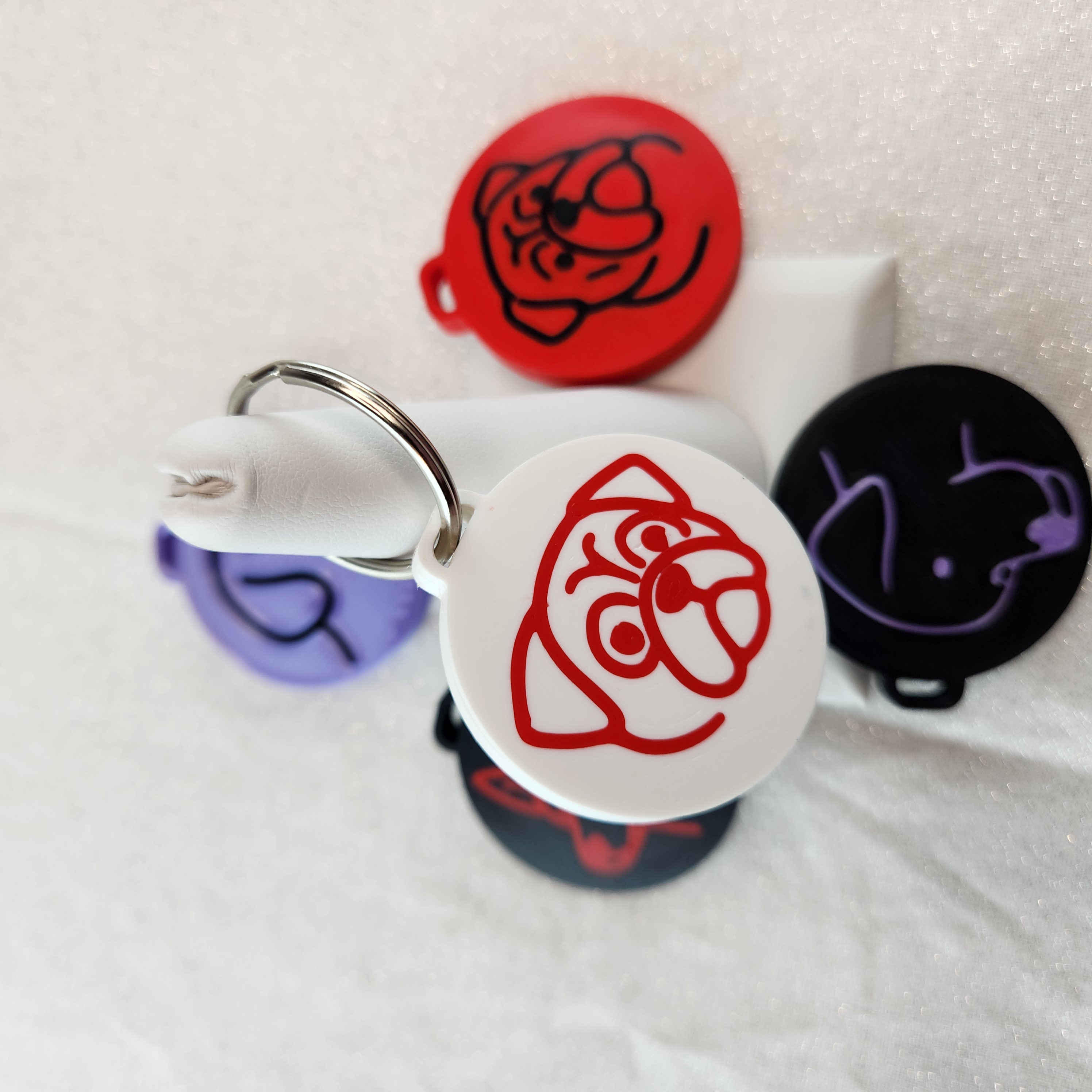 NFC Dog Tag 5 Dog Set for Commercial Use