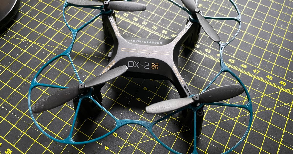 Sharper Image DX2 Drone Propeller Guard by JuanOnJuan Download free