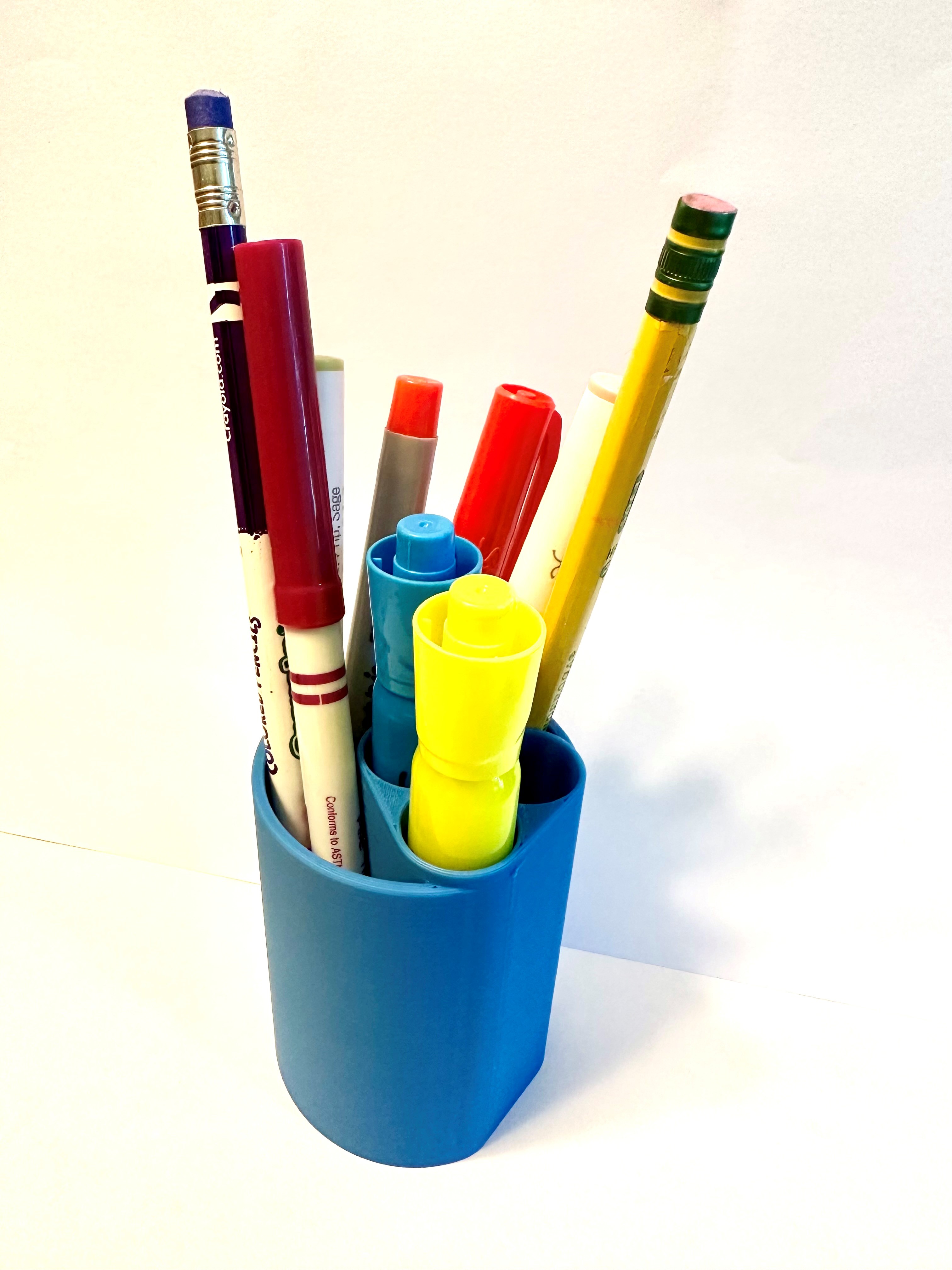 Pencil cup by Redtanker | Download free STL model | Printables.com