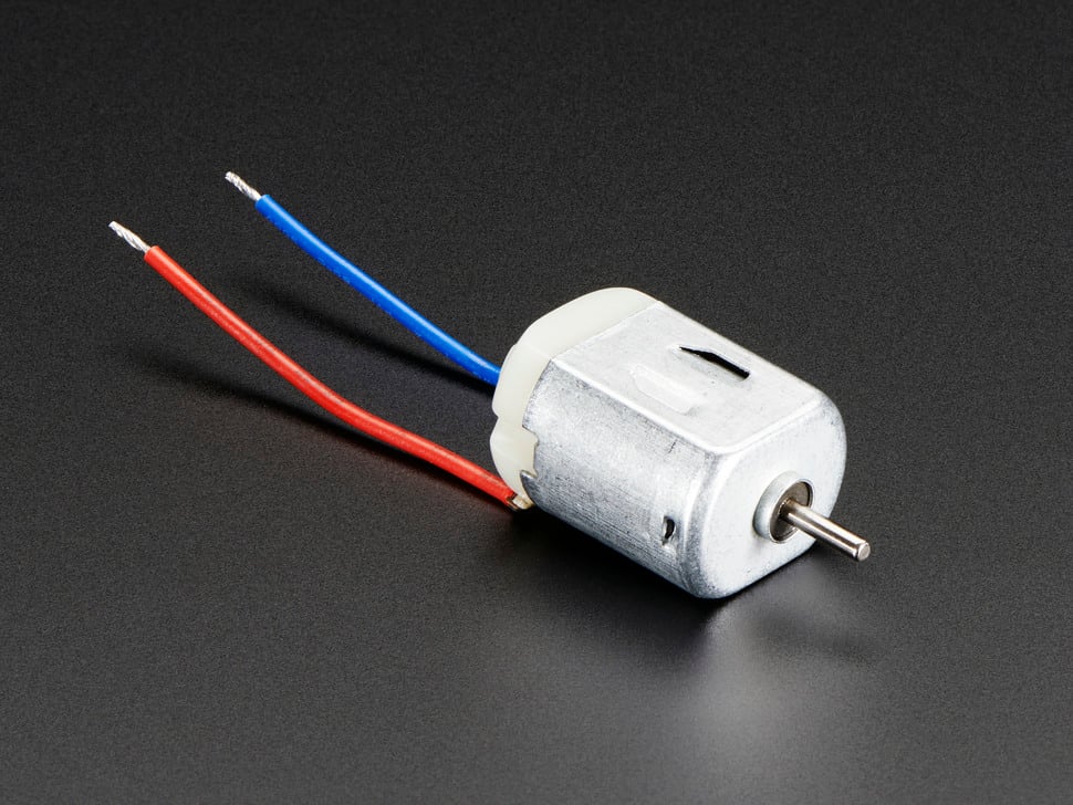 standard DC motor (130 Size) place holder (include fusion  + step + sketchup file)