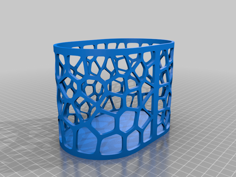 Voronoi container / bottle holder by DorffMeister | Download free STL ...