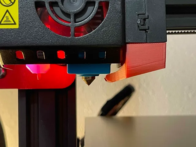 CR10s Pro v1/v2 Fan Duct - Narrow