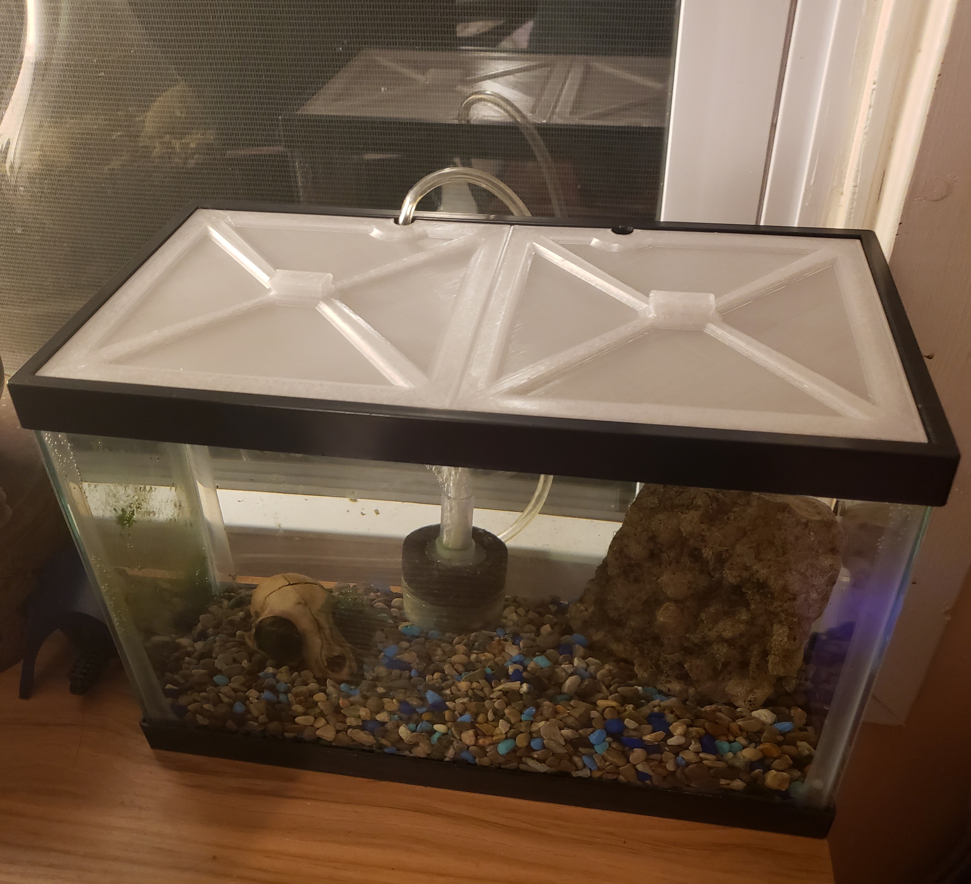 2.5 gallon aquarium hood best sale