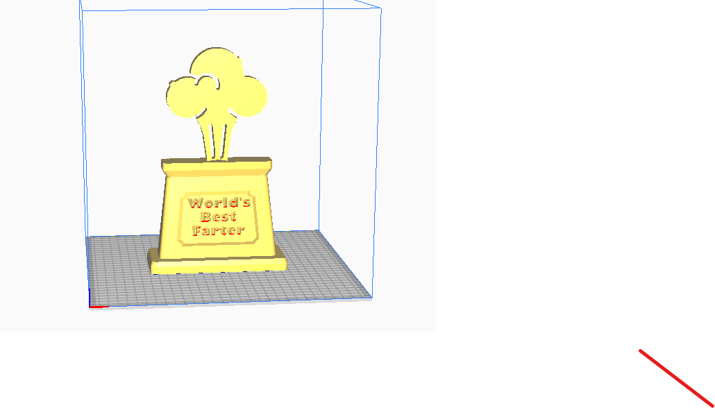 World's Best Farter Trophy