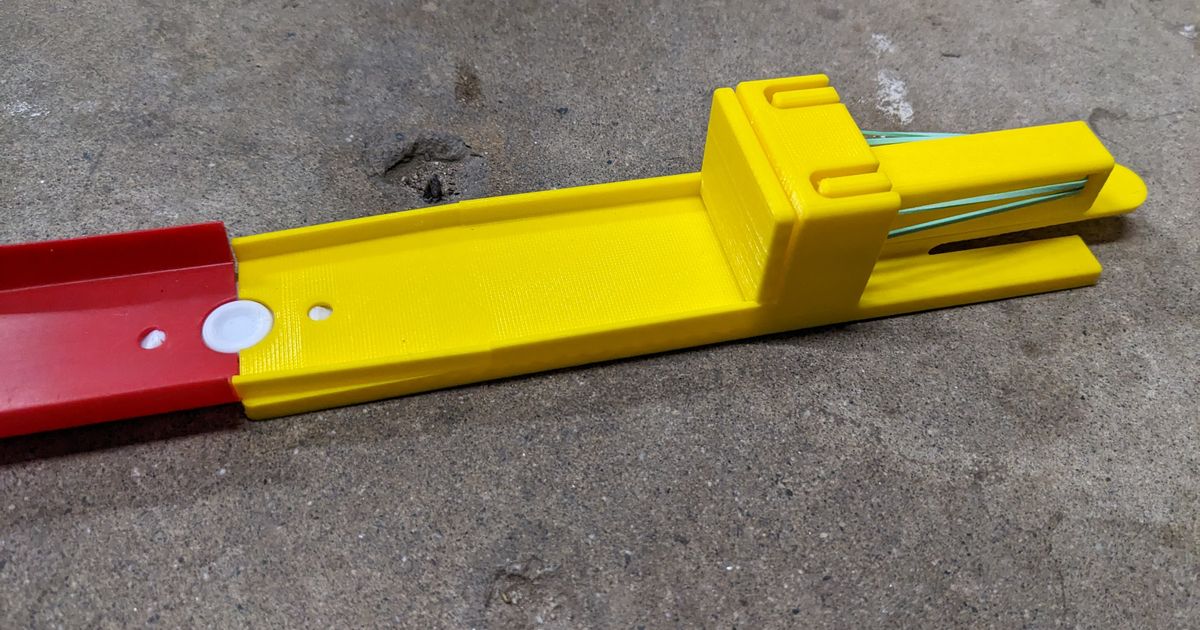 Hot Wheels Launcher Remix (fits standard Hot Wheels track) by SmokerJoker2020 Download free