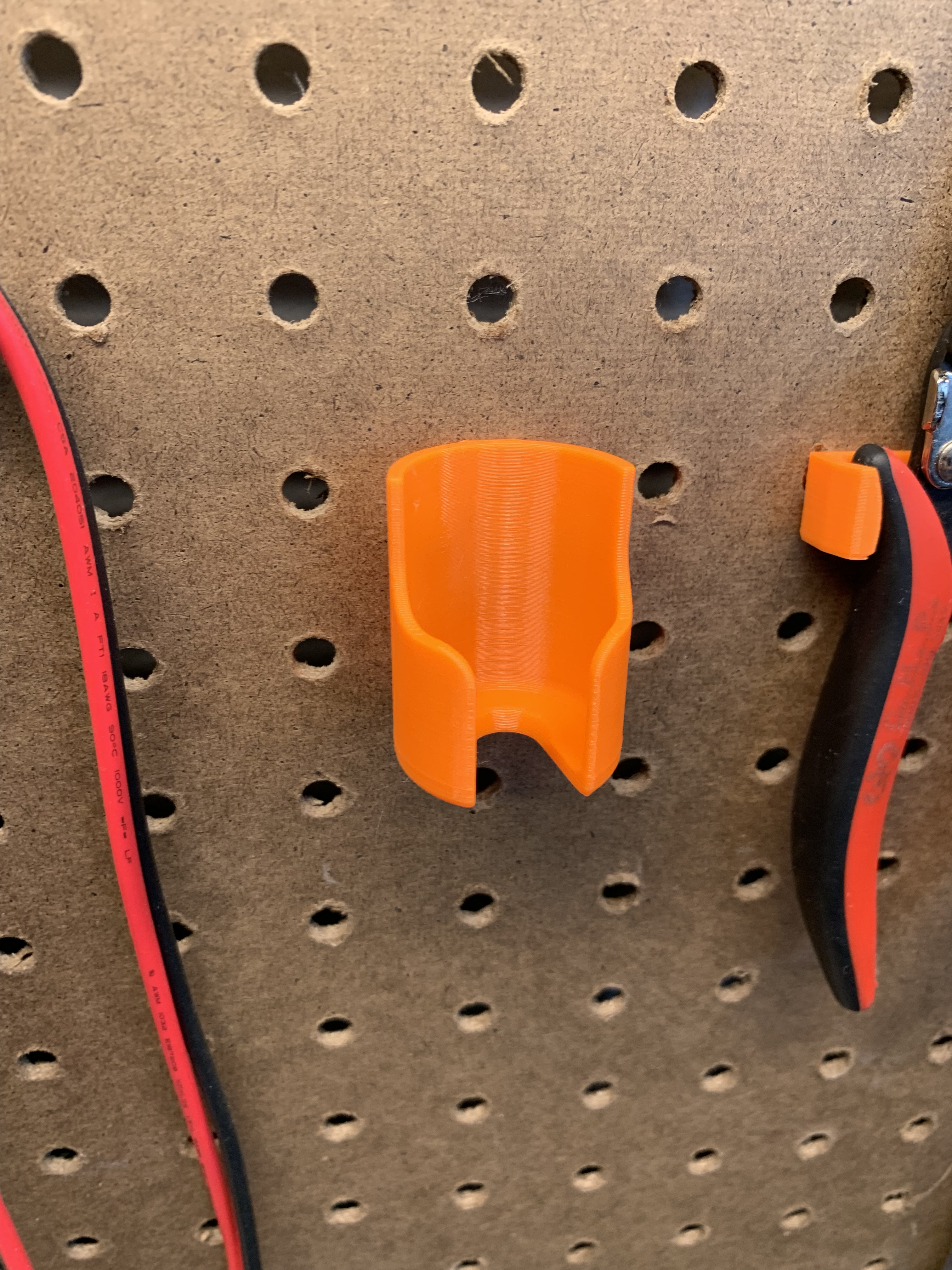 1 Inch Pegboard LTT Screwdriver Holder