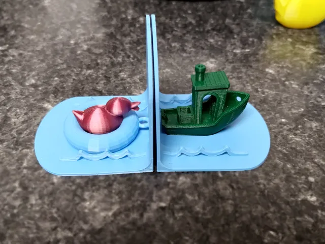 Ducky Raft Bookend for Benchy Bookend