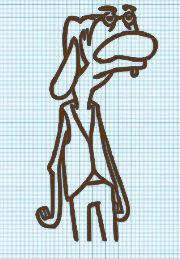 LUBS - CATDOG - WALL ART