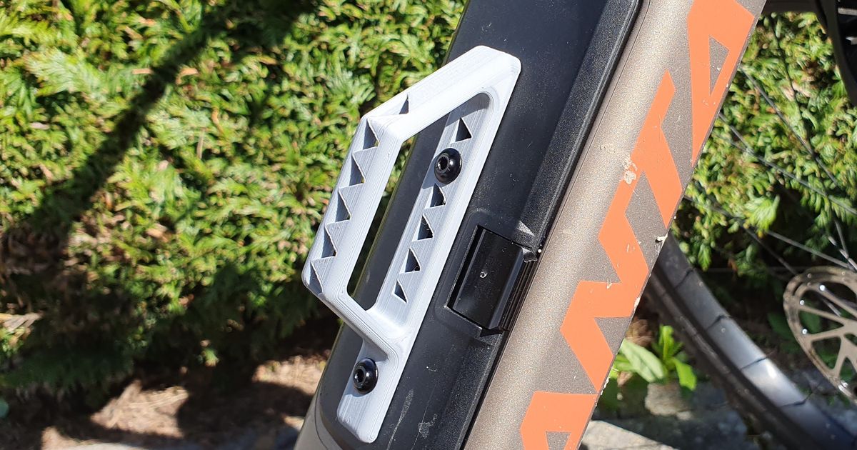 Bike Frame Storage Handle (Glovebox) by PBR Designs Download free STL