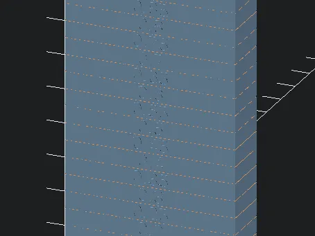 Klipper Pressure Advance testing tower (OpenSCAD)