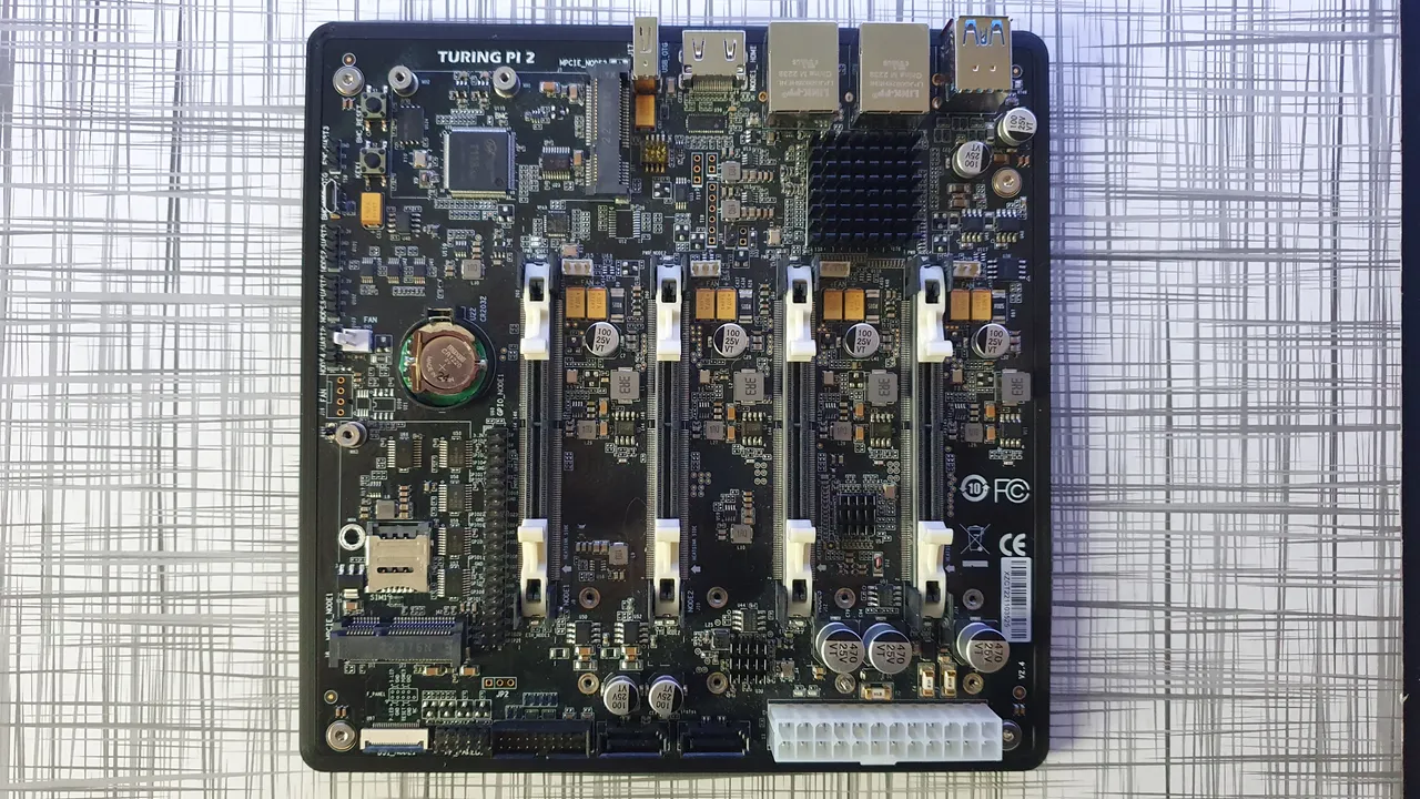 Mini ITX tray for Turing Pi 2 by DhanOS | Download free STL model