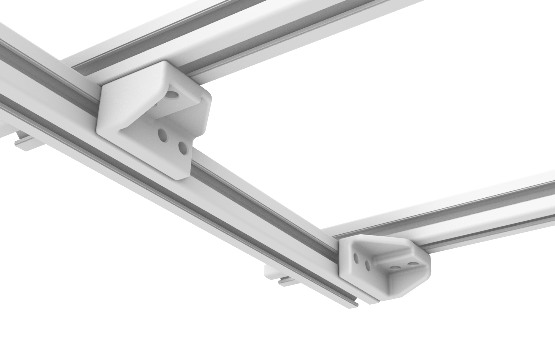 Aluminium profiles joint