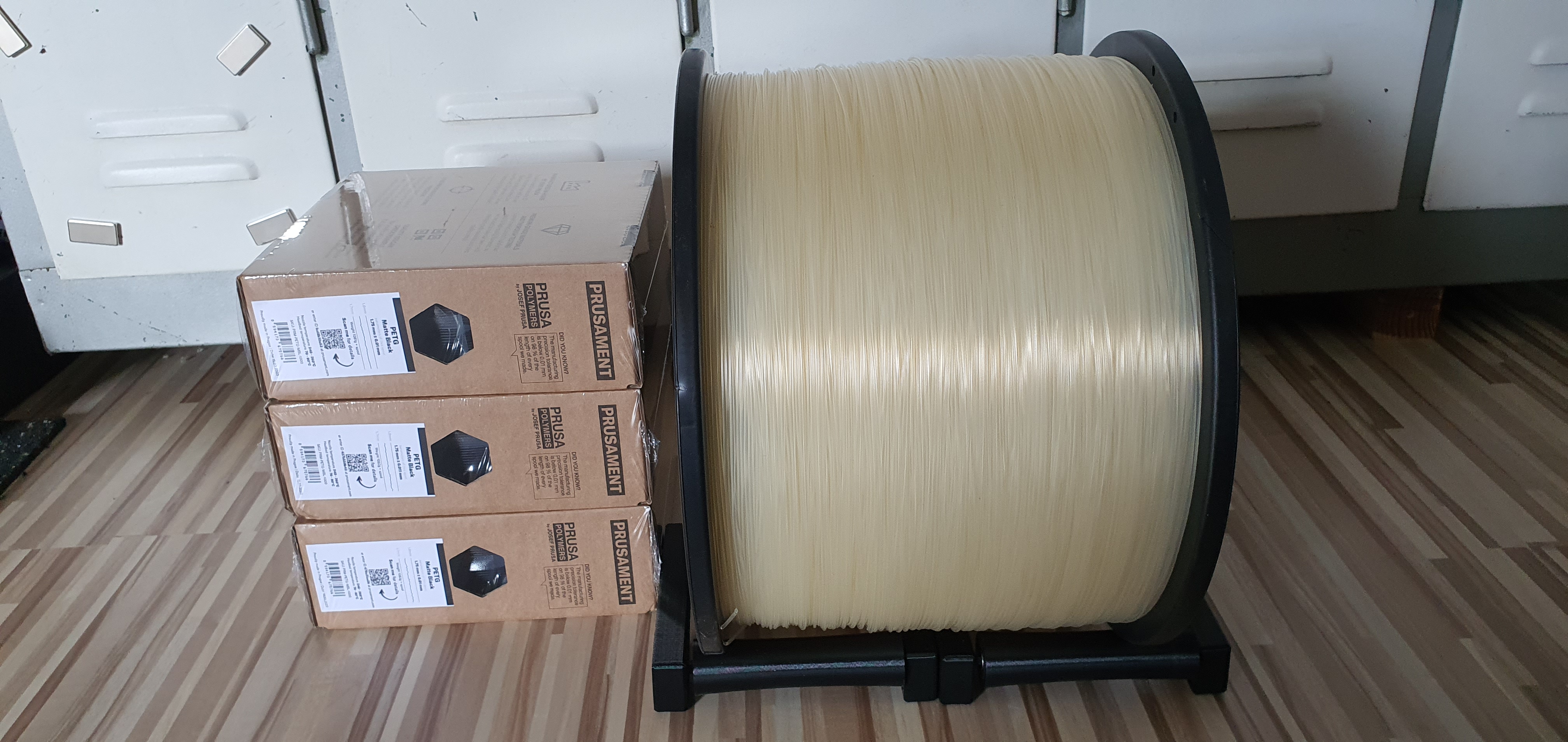 IC3D Industries 1.75mm PETG Filament (1kg, Yellow)