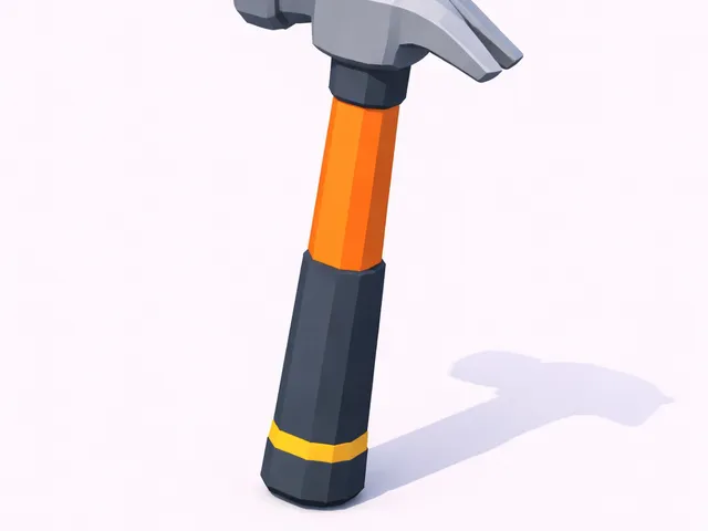 Low Poly Hammer