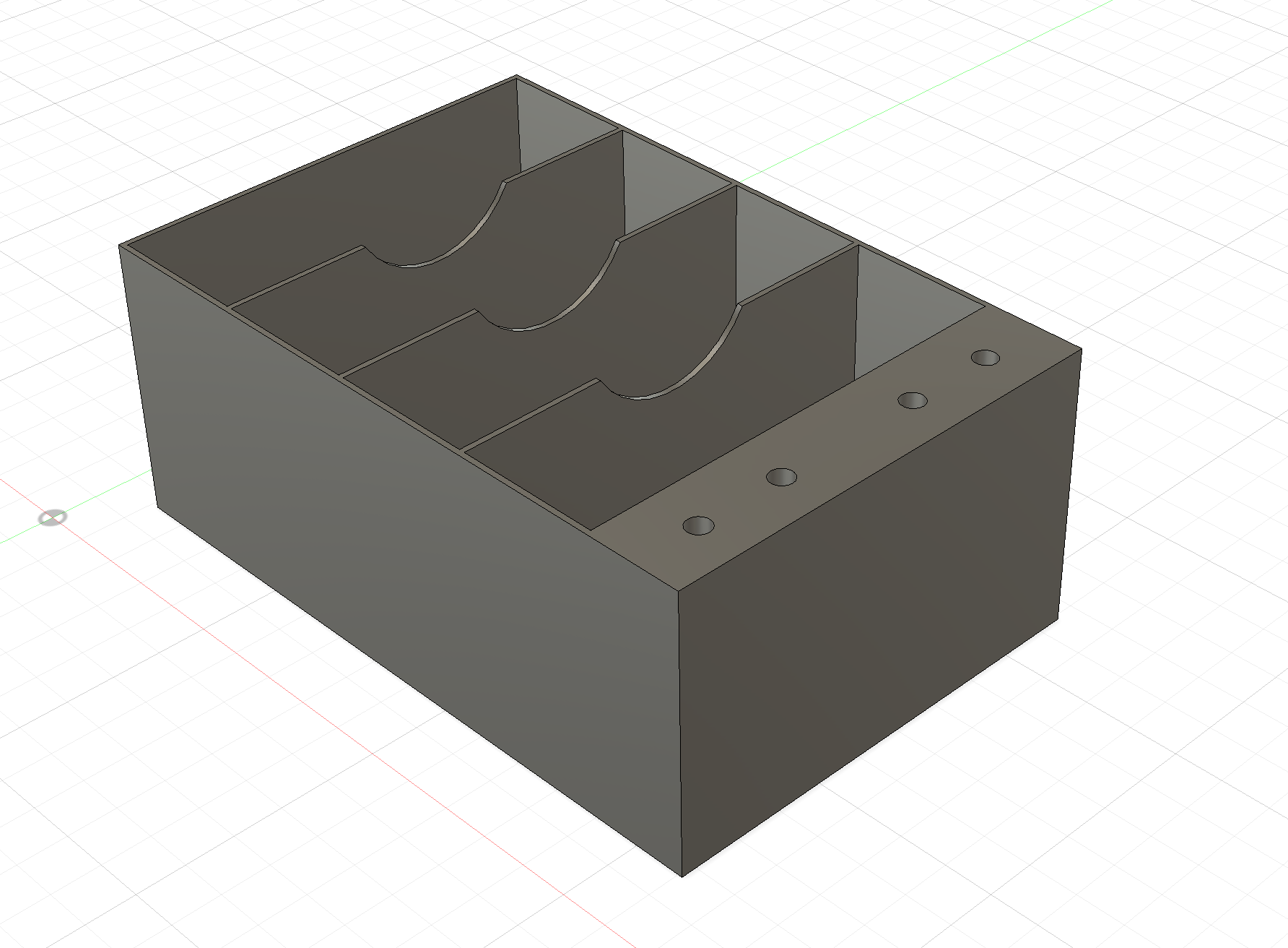 Cable Box Organizer with two EU Charger Sockets