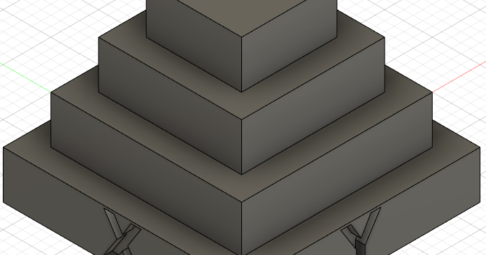 Calibration Step Pyramid by King | Download free STL model | Printables.com