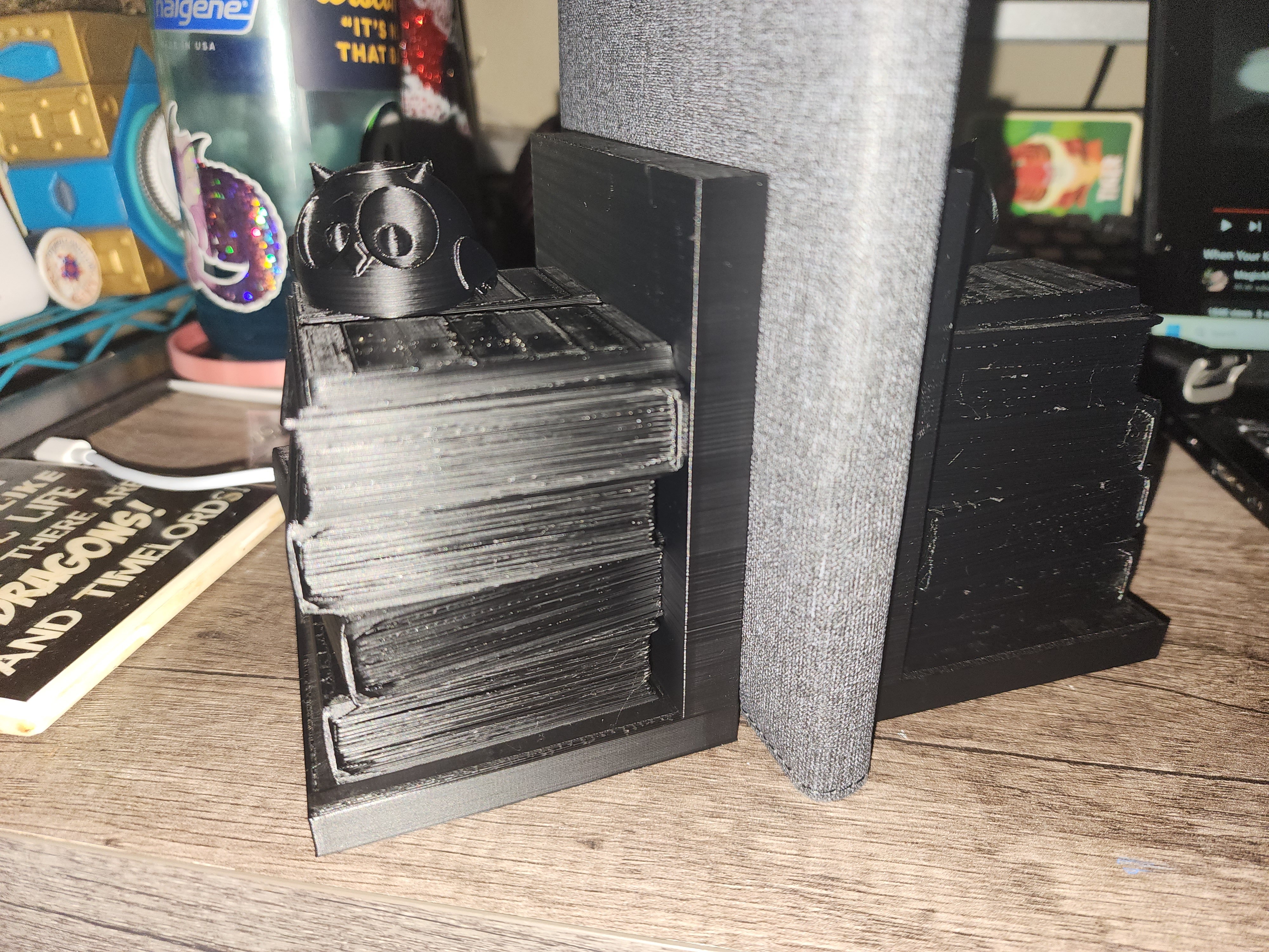 Owl on Books-Bookends