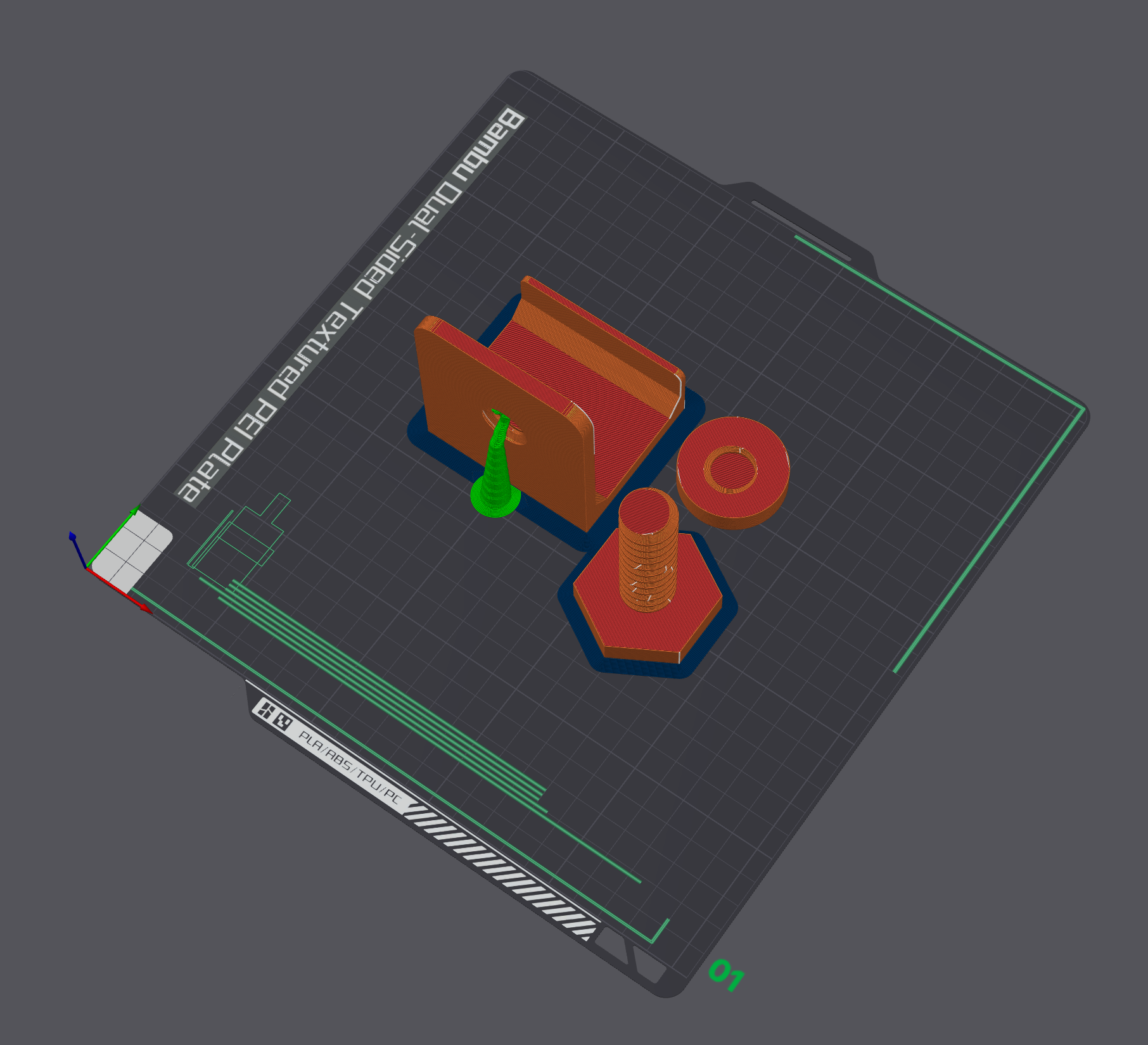 Parametric clamp for CMD Capsule on desk power supply, configured for BROR Ikea workbench