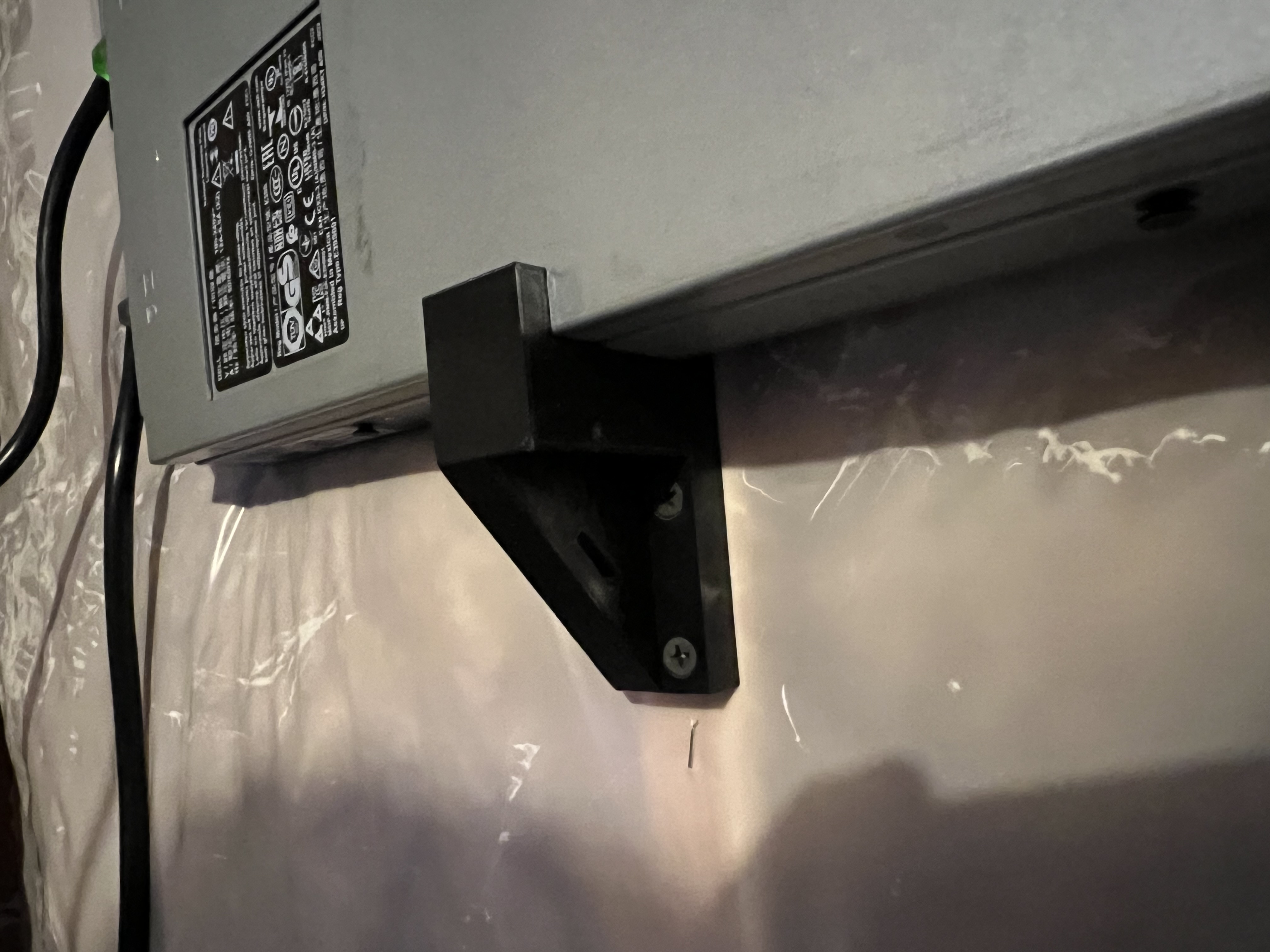 1U horizontal server mount