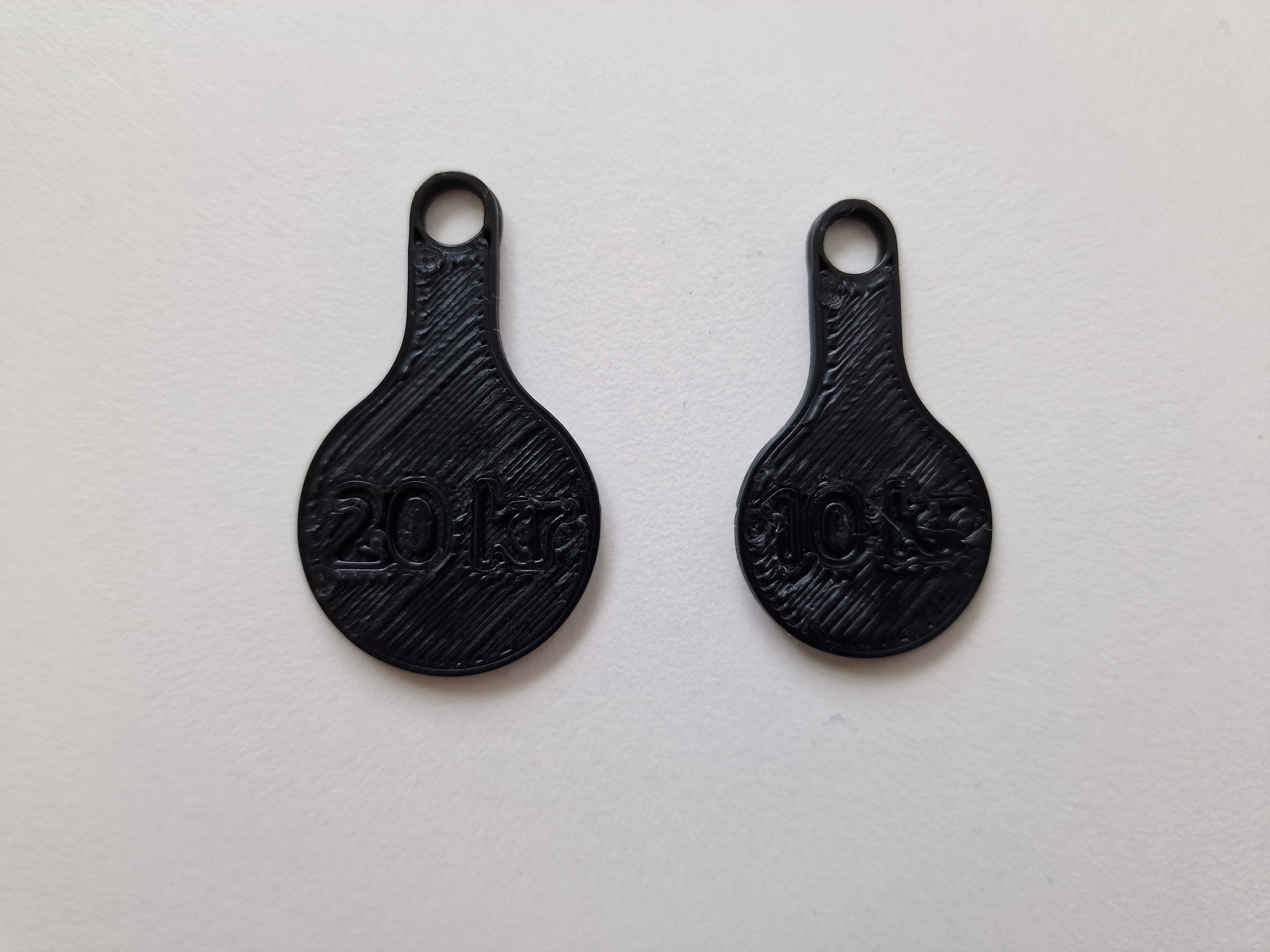 Danish Shopping Cart Coin Key
