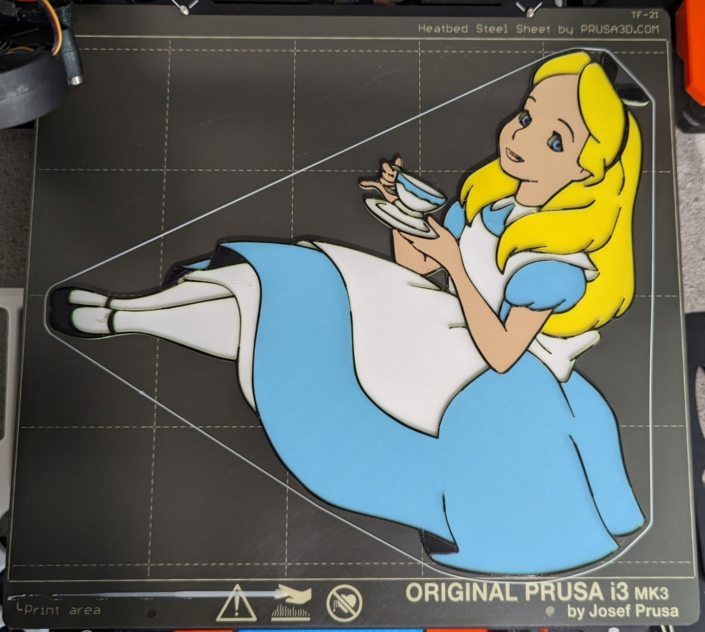Alice from Alice in Wonderland by Imagine That Download free STL