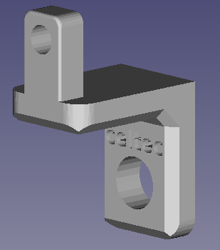 Simple Raspi mounting Tabs