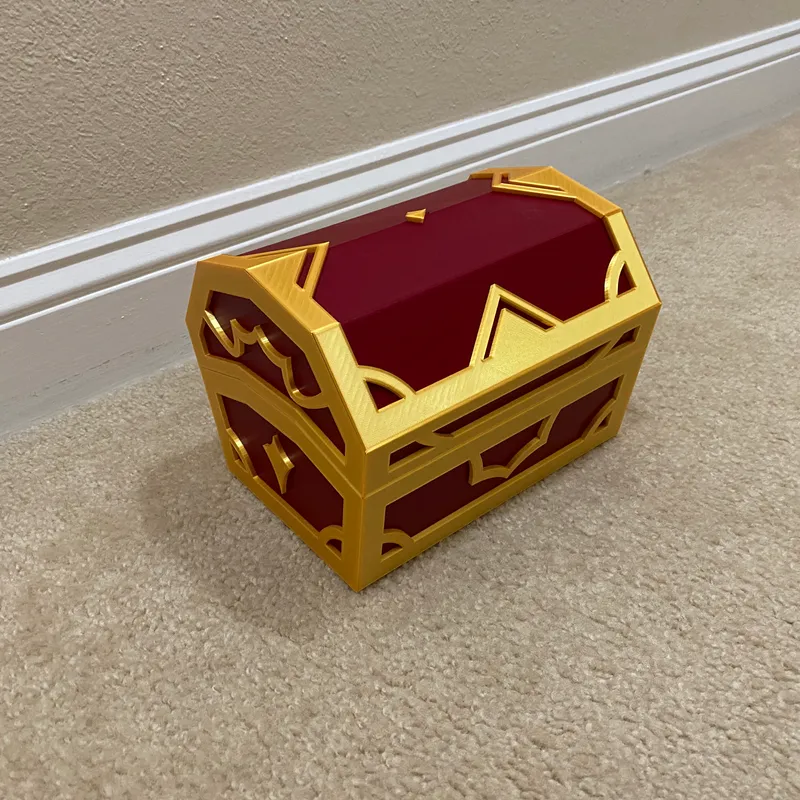 Kingdom Hearts 1 Treasure Chest by Matt, Download free STL model