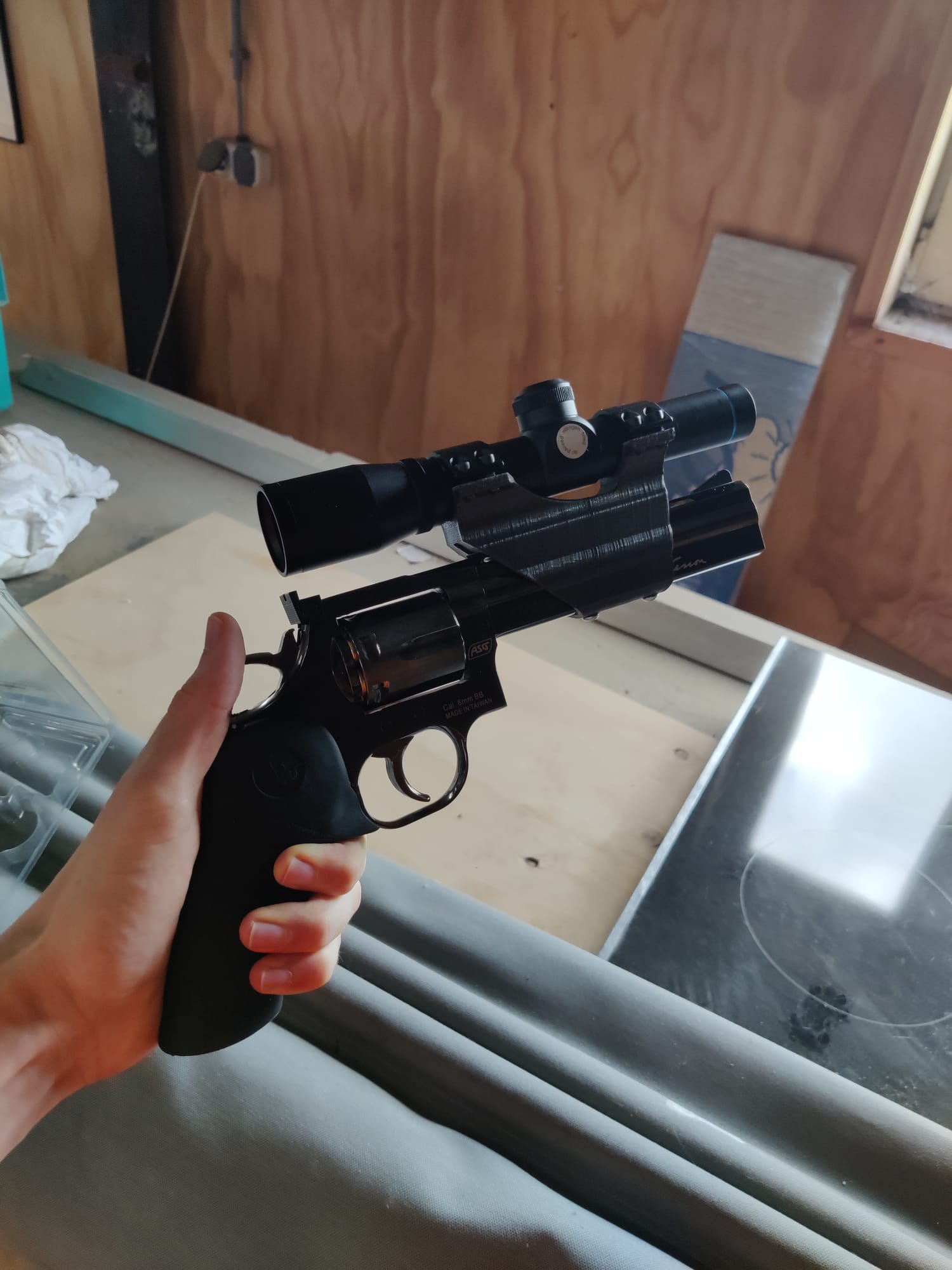 Miniatura 2 do modelo 3D Scope Mount Dan Wesson 715
