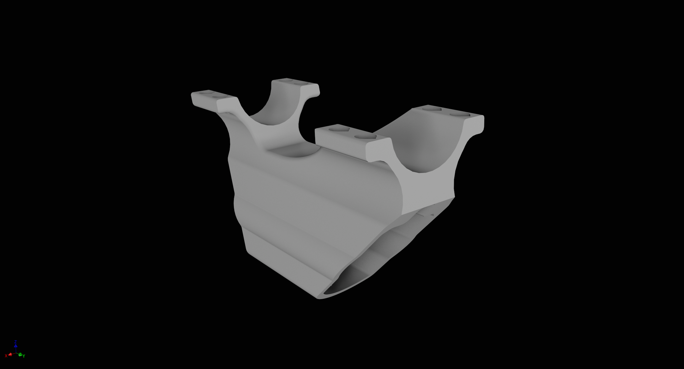 Miniatura 4 do modelo 3D Scope Mount Dan Wesson 715