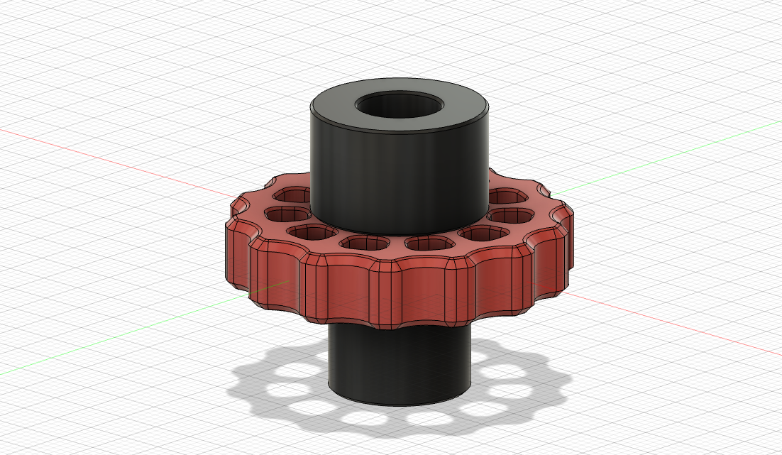 Bed adjustment wheel for bedleveling — miniatura 2