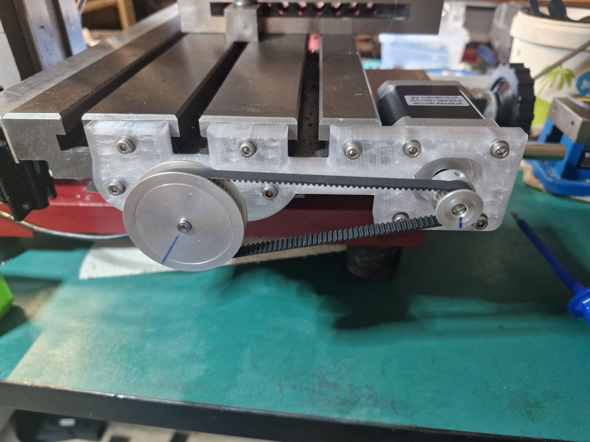 Sieg X2P stepper motor mount