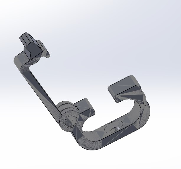 Wire clip with tab! by Bill Ruehl Download free STL model