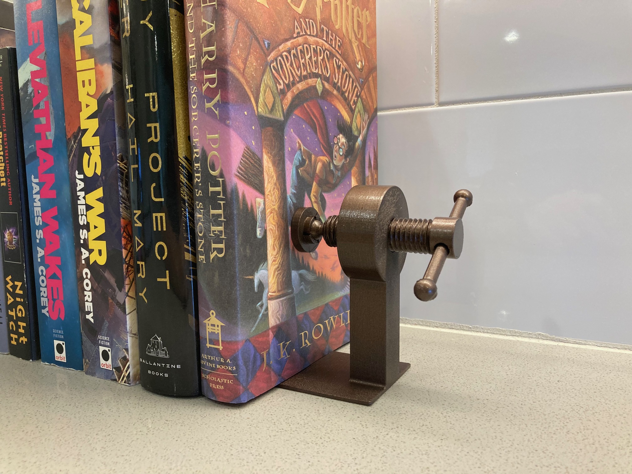 Vintage Style Bookend Vice by Download free STL model