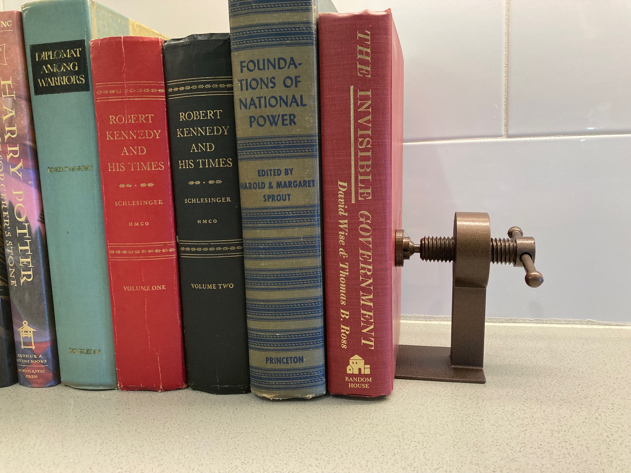 Vintage Style Bookend Vice by StrandedOrg | Download free STL model ...