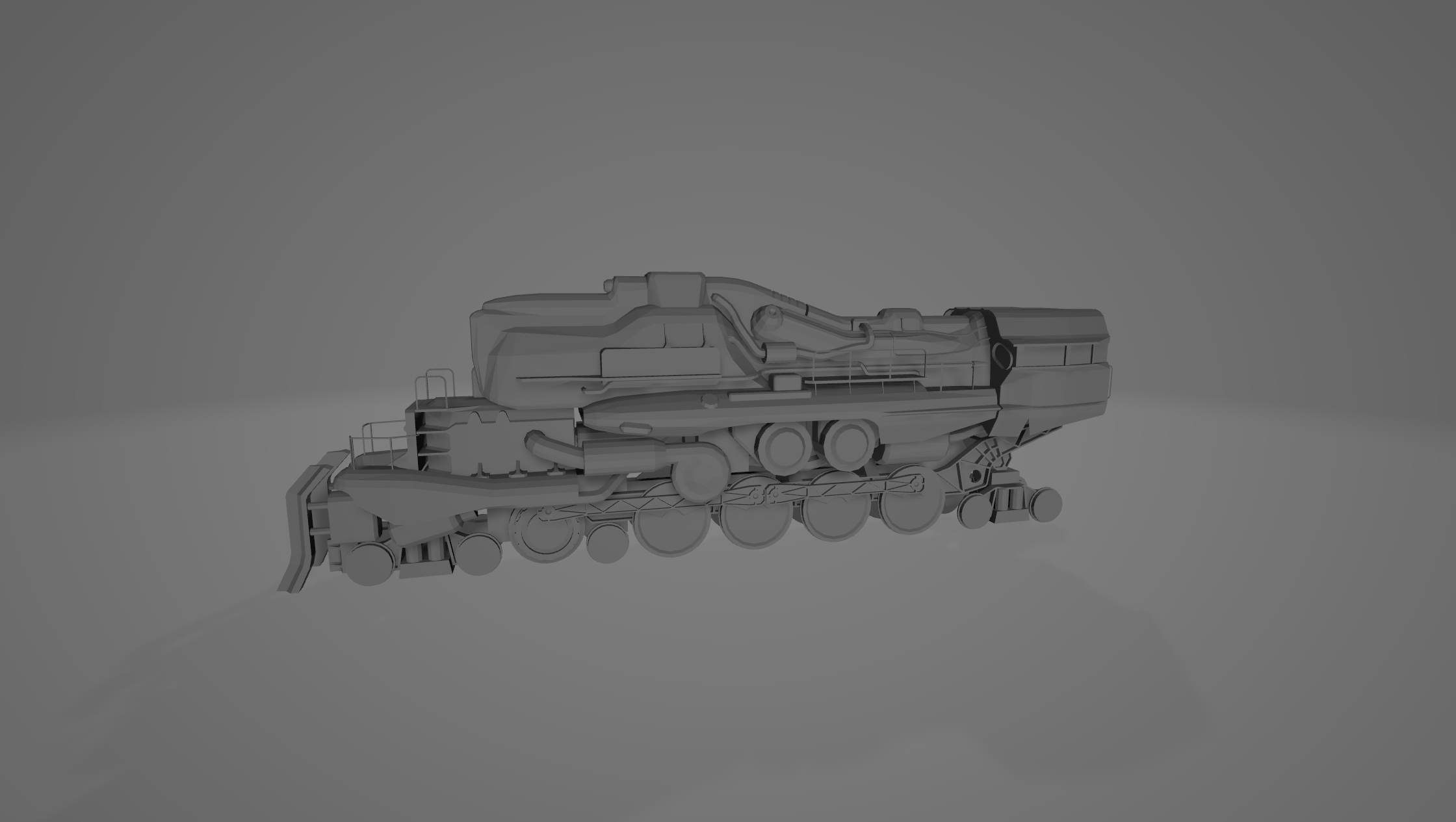 The Train Engine from Fallout 76