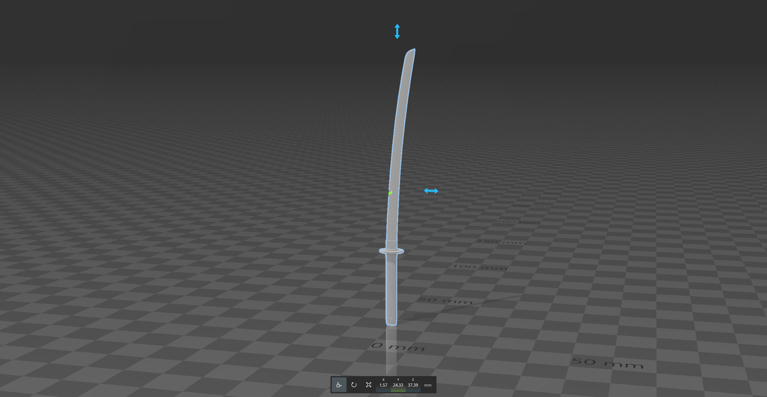 Samurai Sword from Fallout 76