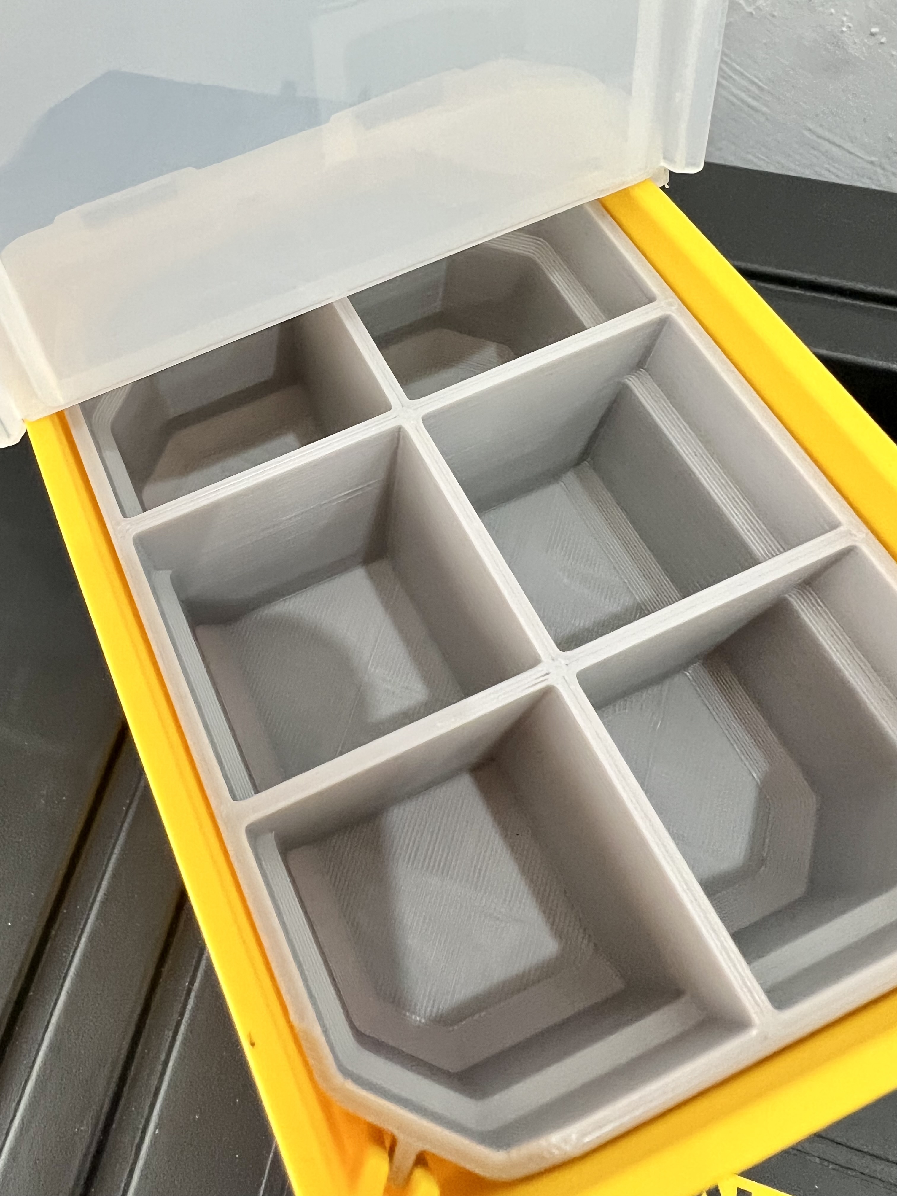 Dewalt/Stanley/Craftsman TSTAK FATMAX Versastack Organizer - Small Deep Nested Cups Remix