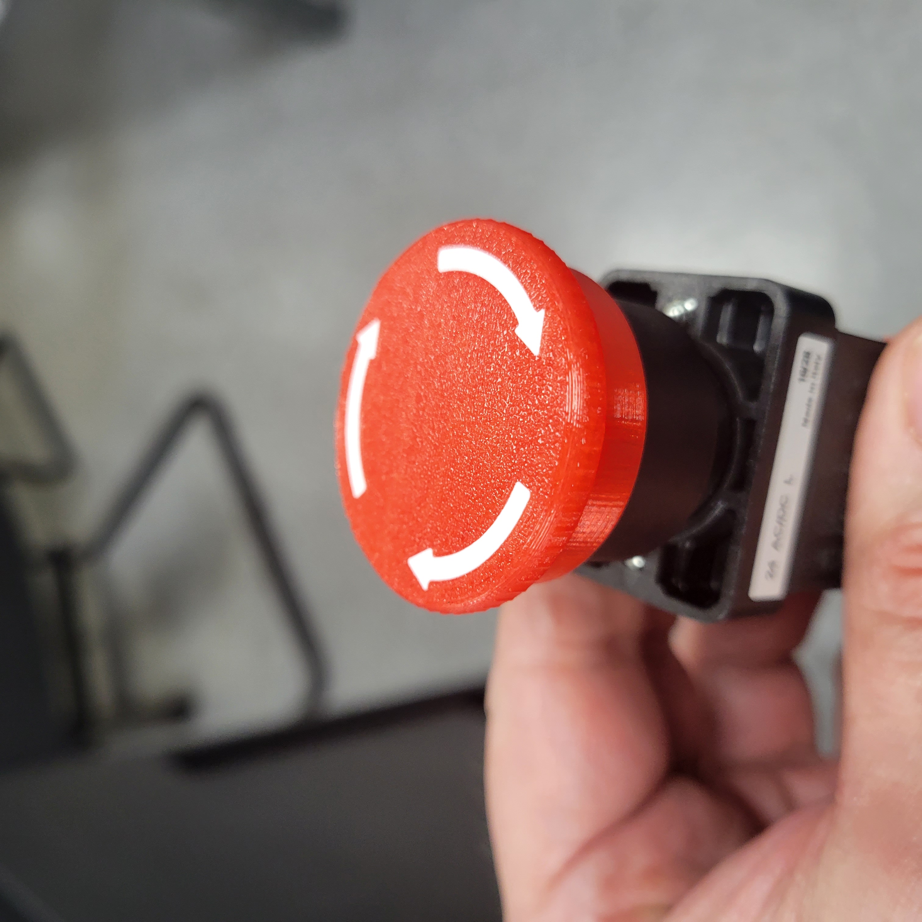 22 mm E-Stop Replacement Button