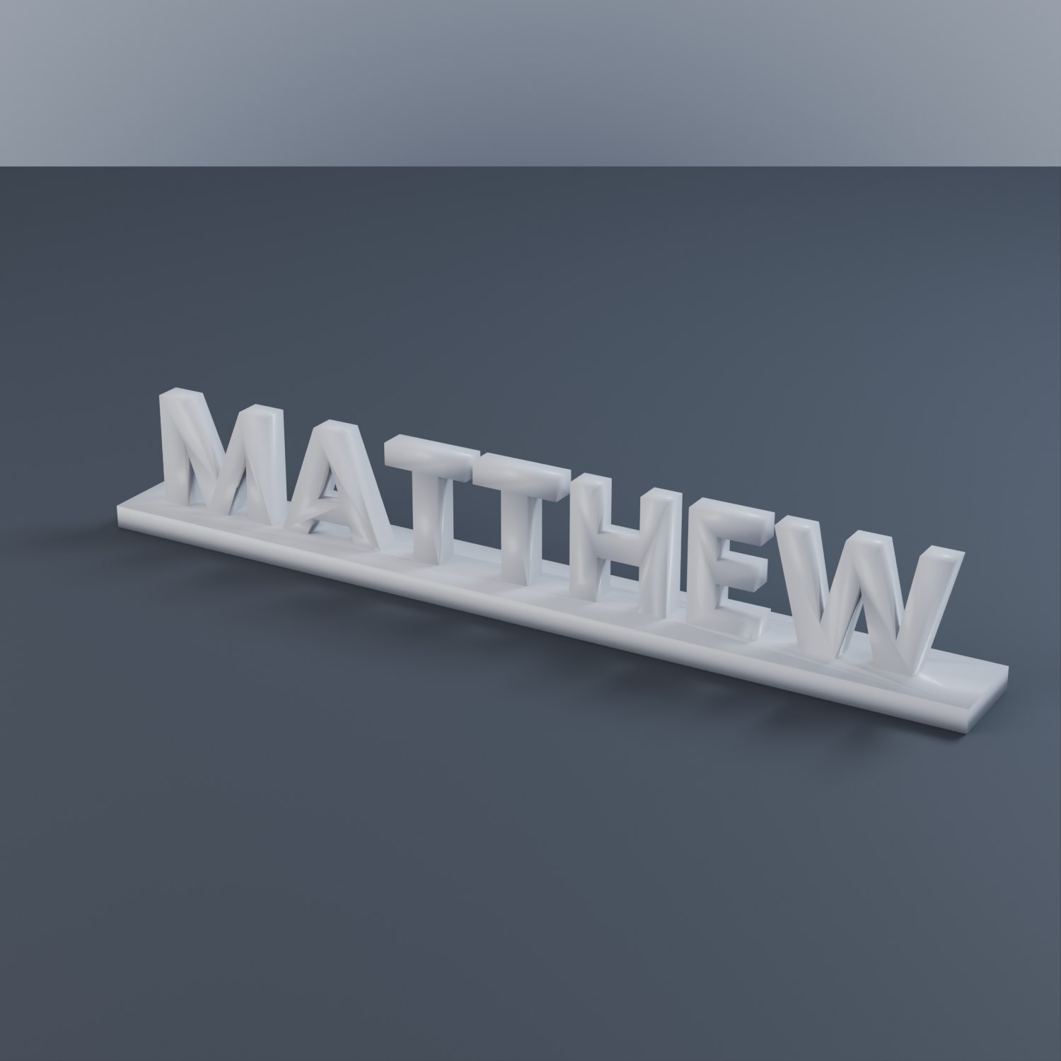 Desk Name Plate Set — Personalised Office Signs