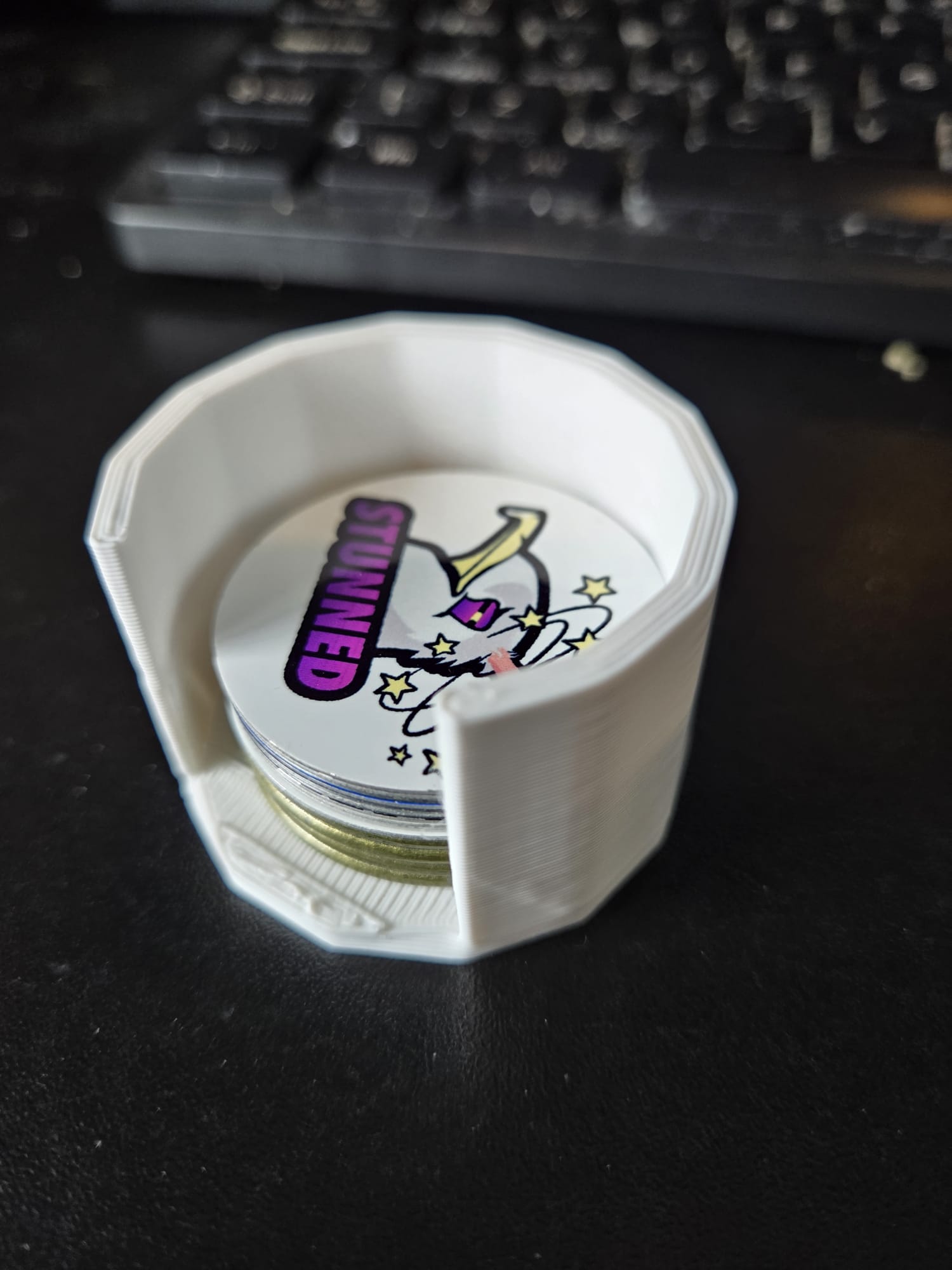 Blood Bowl Stunned Discs Holder