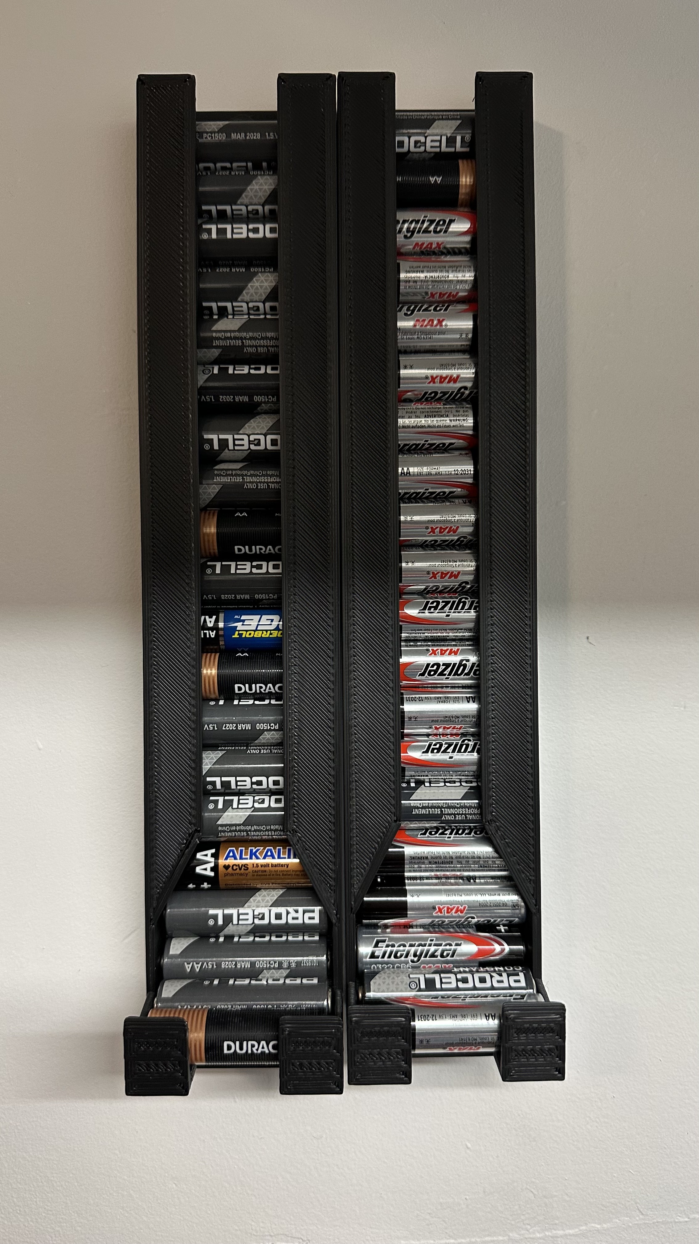 Battery Holder AA/AAA Wall mount