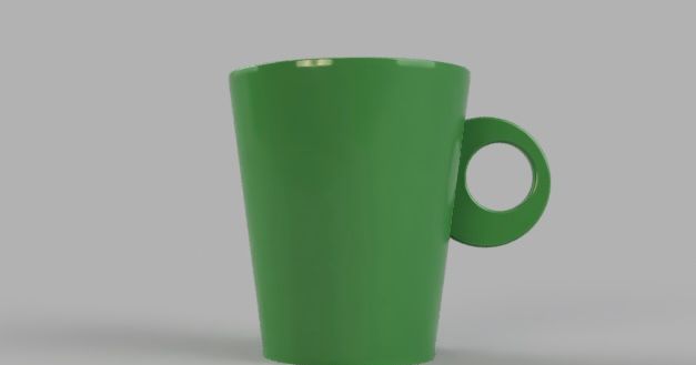 Modern mug by Fffsels | Download free STL model | Printables.com
