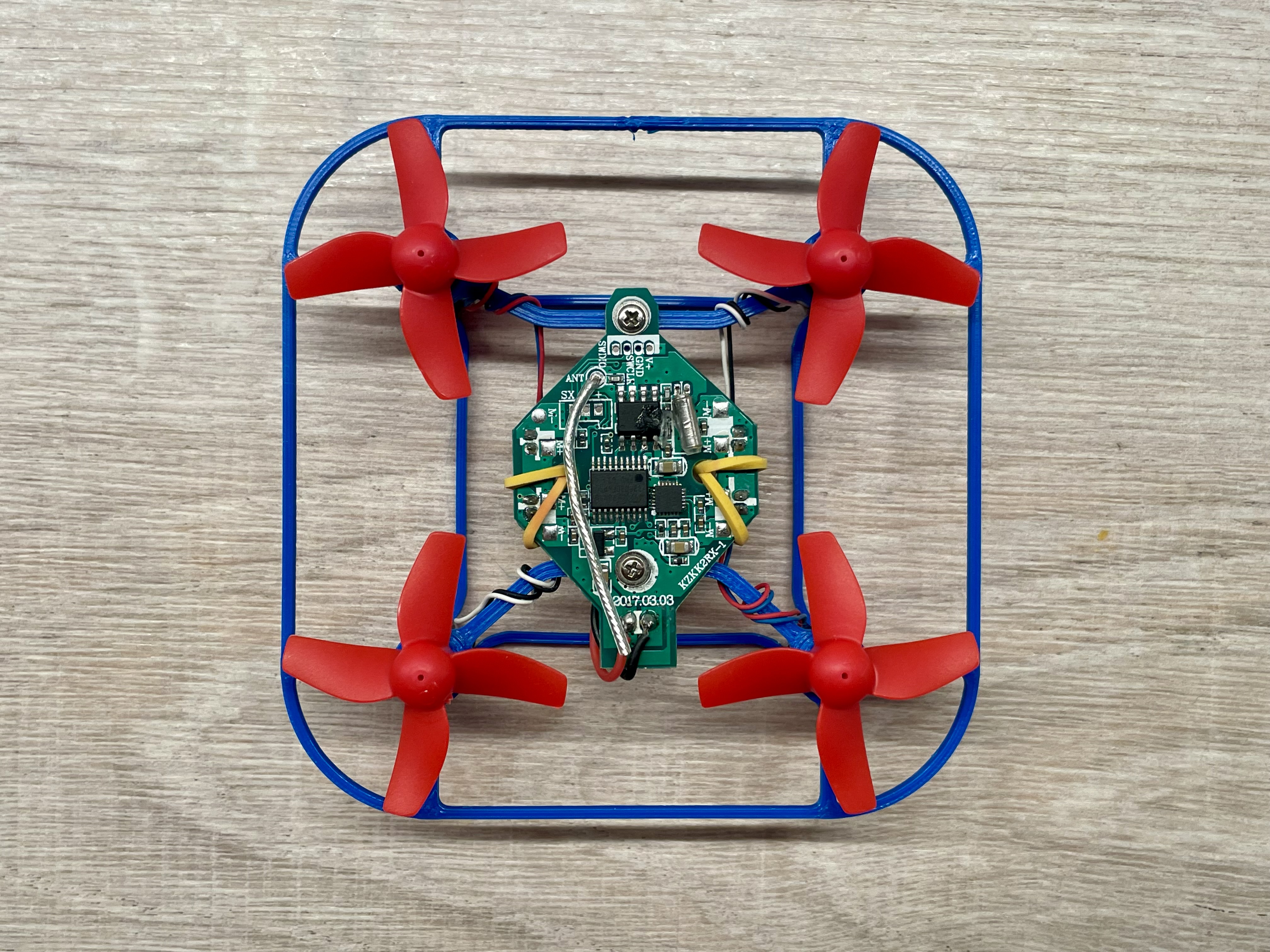 Miniatura 5 do modelo 3D Super Lightweight (but Durable!) Frame for Eachine E010 TinyWhoop