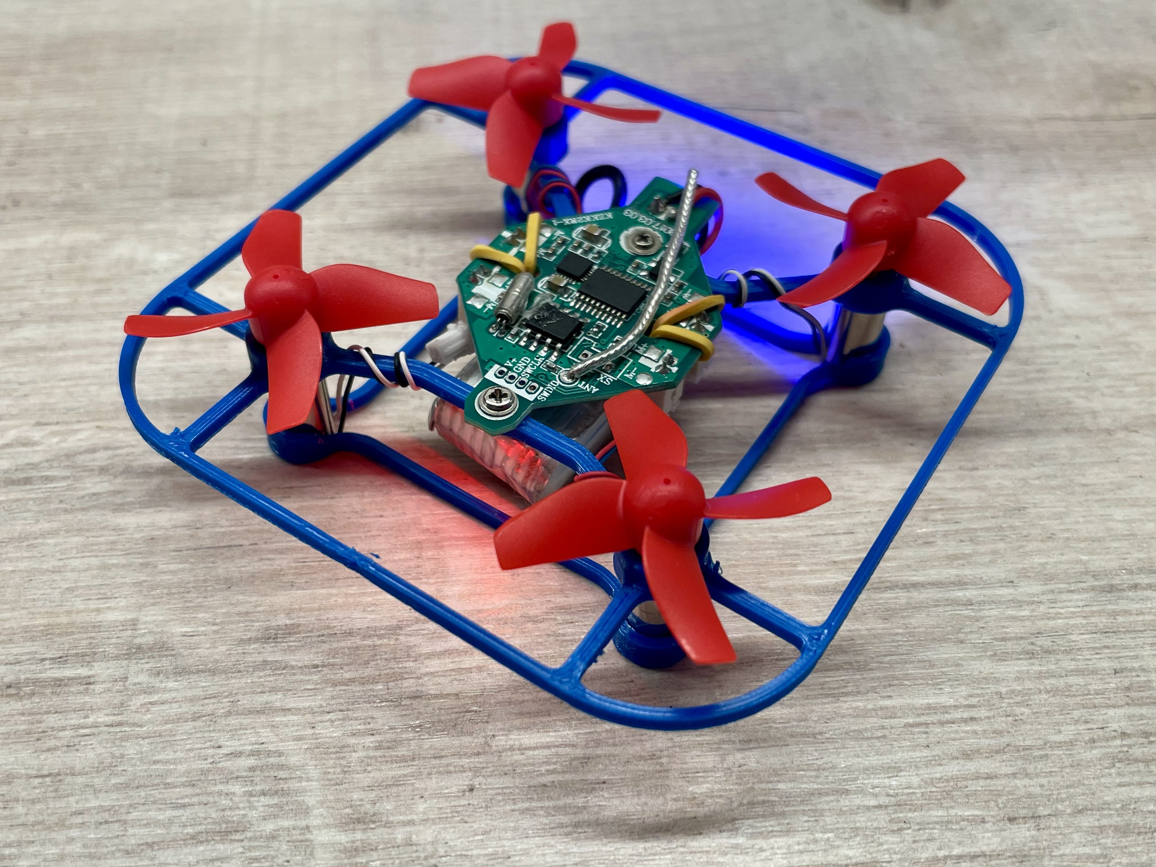 Miniatura 2 do modelo 3D Super Lightweight (but Durable!) Frame for Eachine E010 TinyWhoop